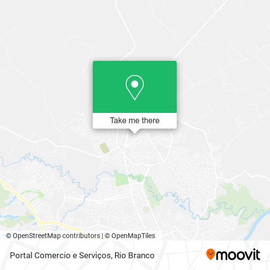 Portal Comercio e Serviços map
