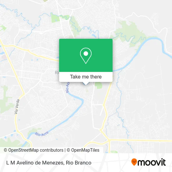 L M Avelino de Menezes map