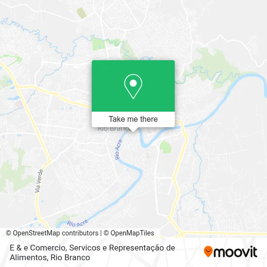 E & e Comercio, Servicos e Representação de Alimentos map