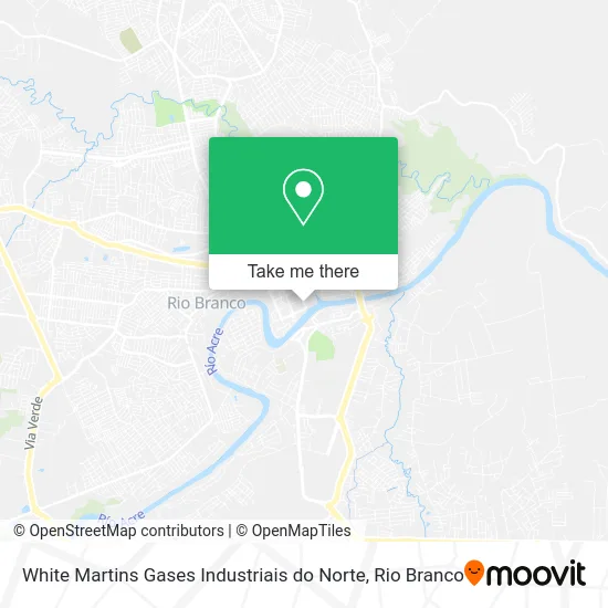 White Martins Gases Industriais do Norte map