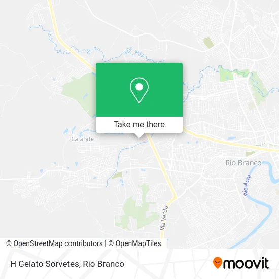 H Gelato Sorvetes map