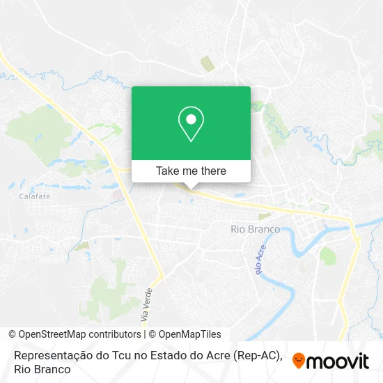 Representação do Tcu no Estado do Acre (Rep-AC) map