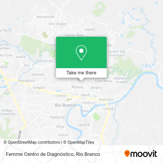 Femme Centro de Diagnóstico map