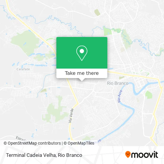 Terminal Cadeia Velha map