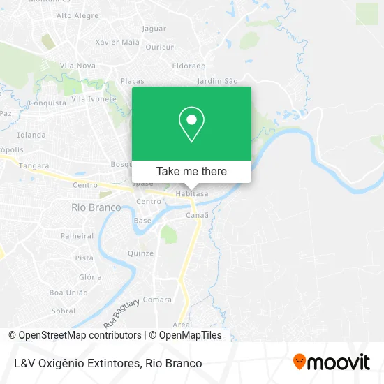 L&V Oxigênio Extintores map