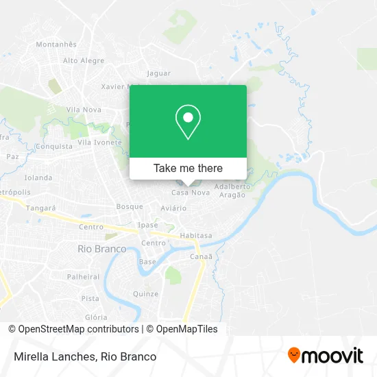 Mirella Lanches map
