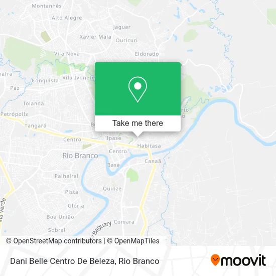 Dani Belle Centro De Beleza map