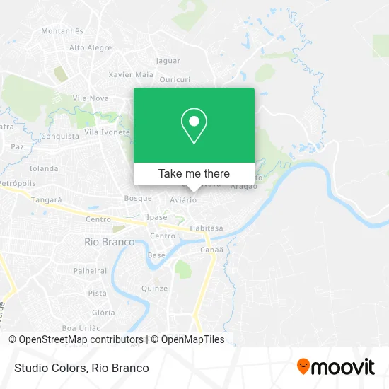 Studio Colors map