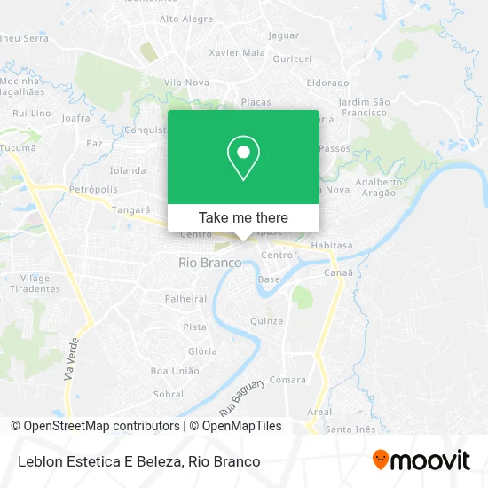 Leblon Estetica E Beleza map