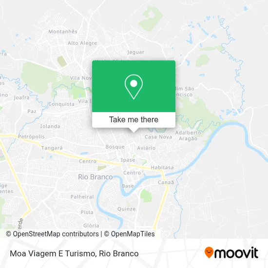 Moa Viagem E Turismo map