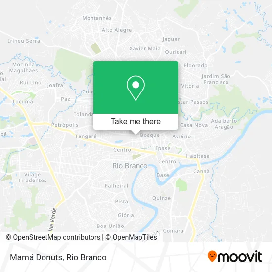 Mamá Donuts map