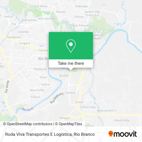 Roda Viva Transportes E Logística map