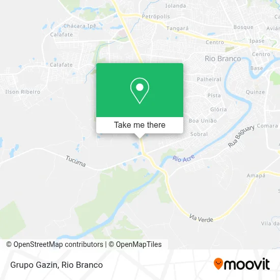 Grupo Gazin map