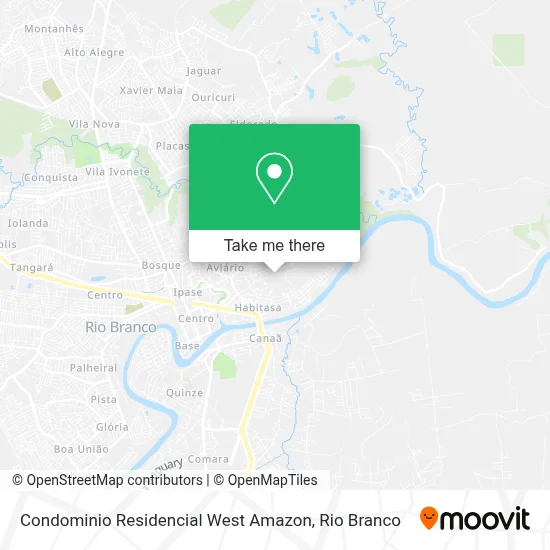 Condominio Residencial West Amazon map