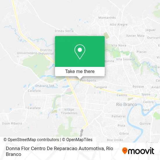 Donna Flor Centro De Reparacao Automotiva map