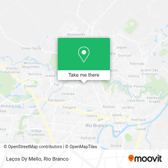 Laços Dy Mello map