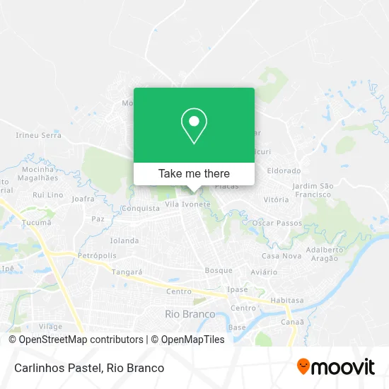 Carlinhos Pastel map