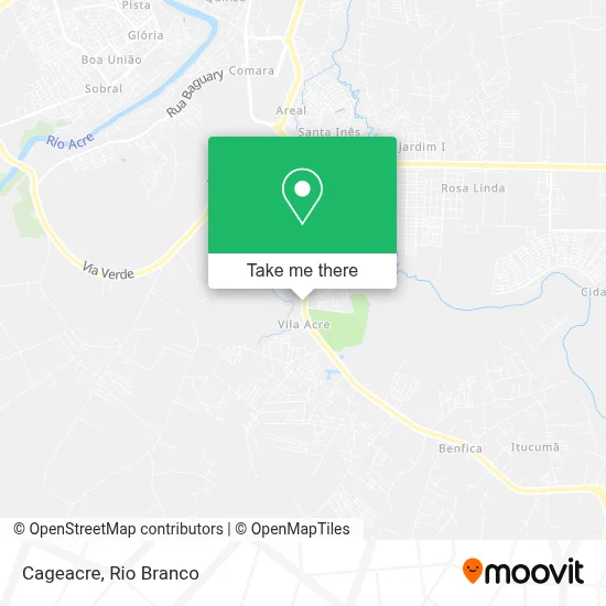 Cageacre map