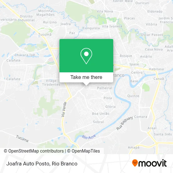 Joafra Auto Posto map