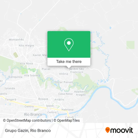 Grupo Gazin map