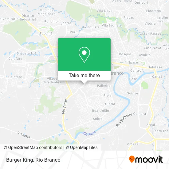 Burger King map