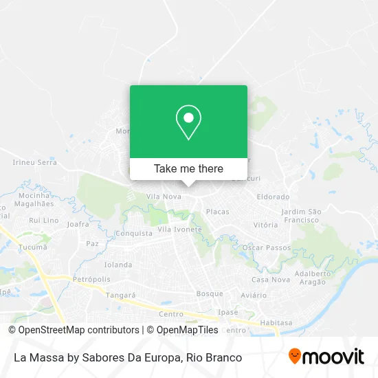 La Massa by Sabores Da Europa map