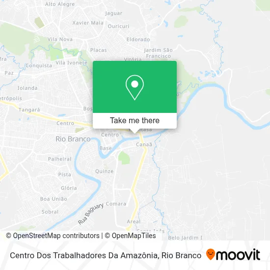 Centro Dos Trabalhadores Da Amazônia map