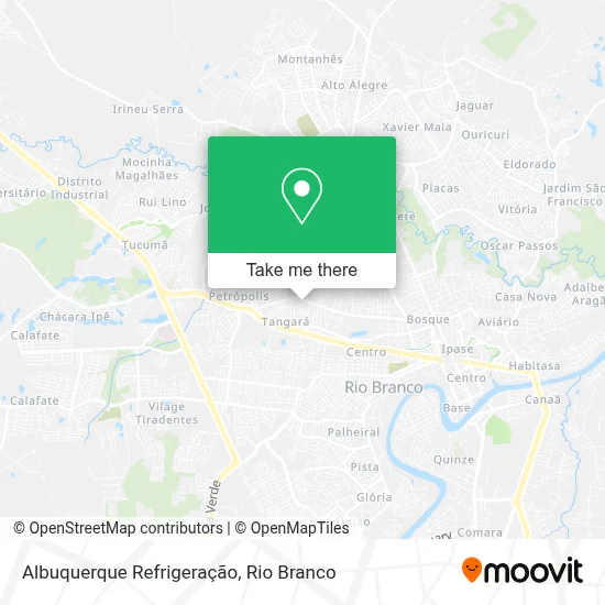 Albuquerque Refrigeração map