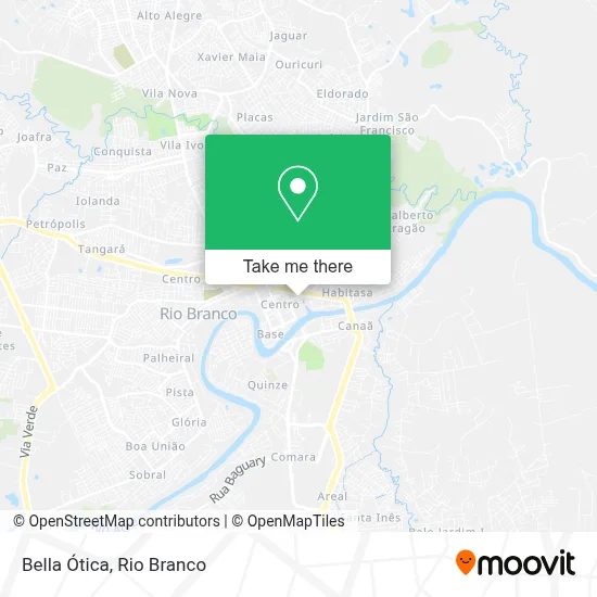 Bella Ótica map