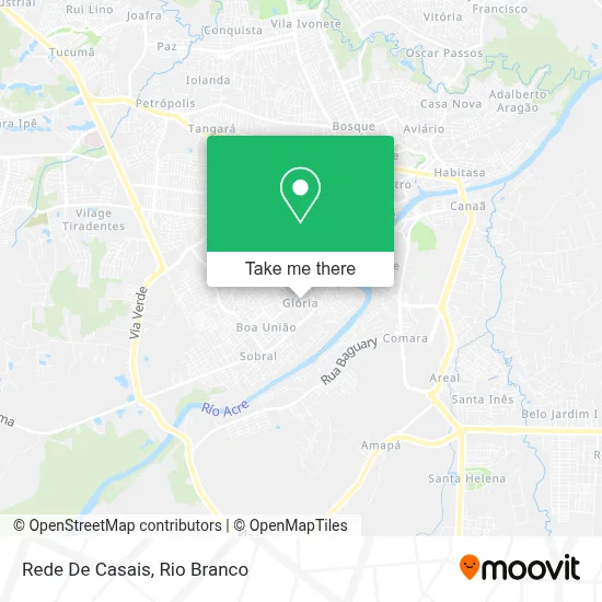Rede De Casais map