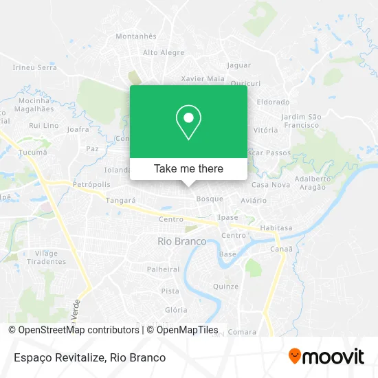 Espaço Revitalize map