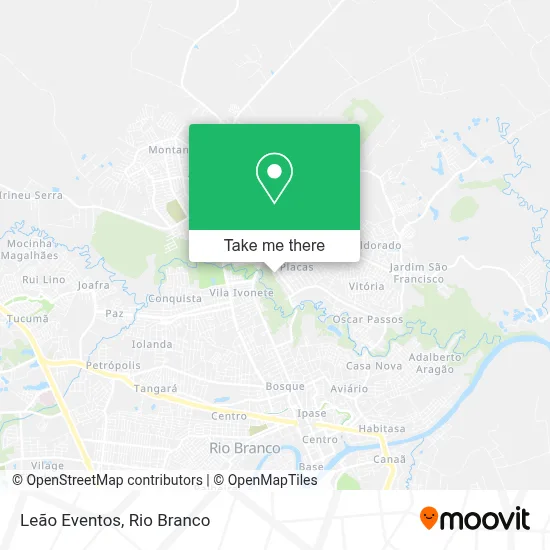 Leão Eventos map