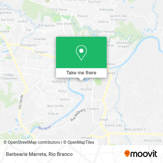 Barbearia Marreta map