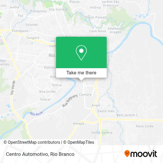 Centro Automotivo map