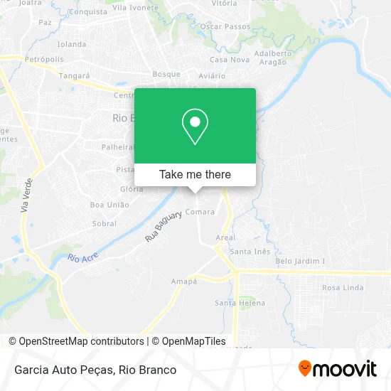 Garcia Auto Peças map
