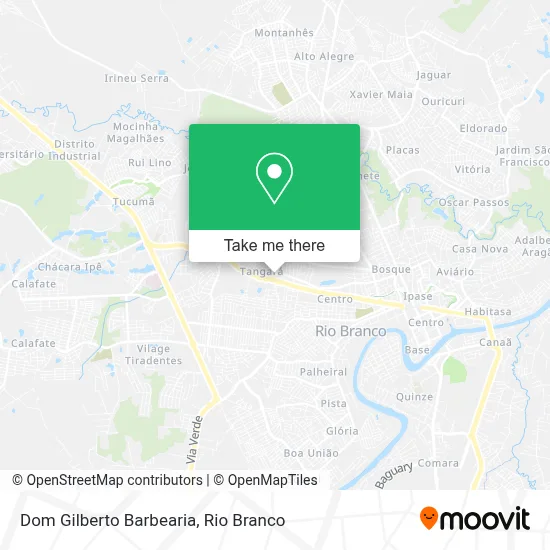 Dom Gilberto Barbearia map