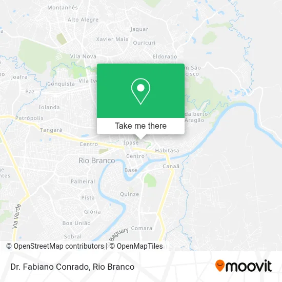 Dr. Fabiano Conrado map