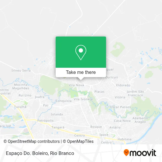 Espaço Do. Boleiro map