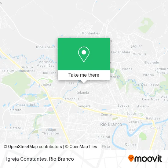 Igreja Constantes map