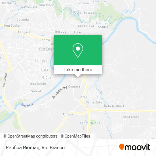 Retifica Riomaq map