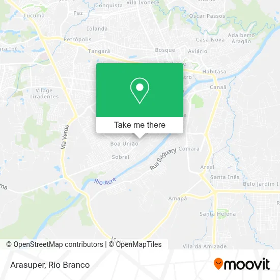 Arasuper map