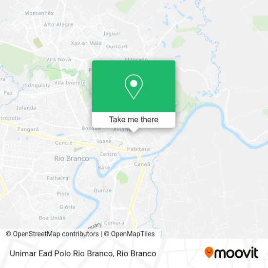 Unimar Ead Polo Rio Branco map