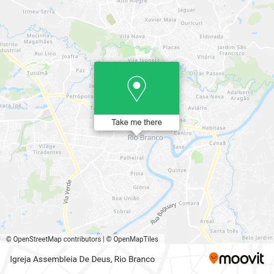 Igreja Assembleia De Deus map