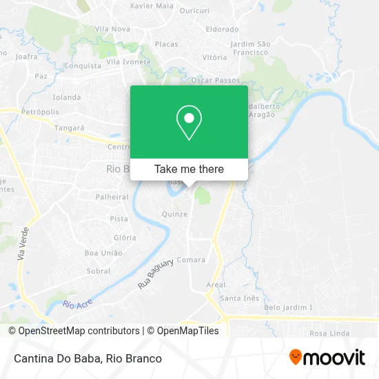 Cantina Do Baba map