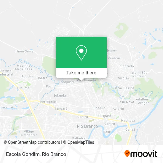 Escola Gondim map