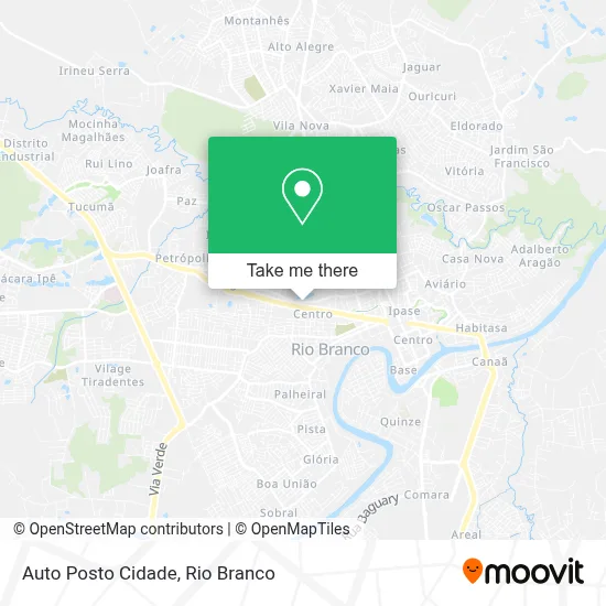 Auto Posto Cidade map