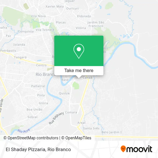 El Shaday Pizzaria map