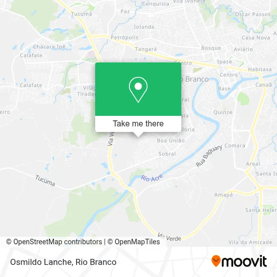 Osmildo Lanche map