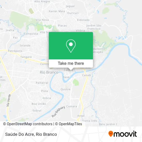 Saúde Do Acre map