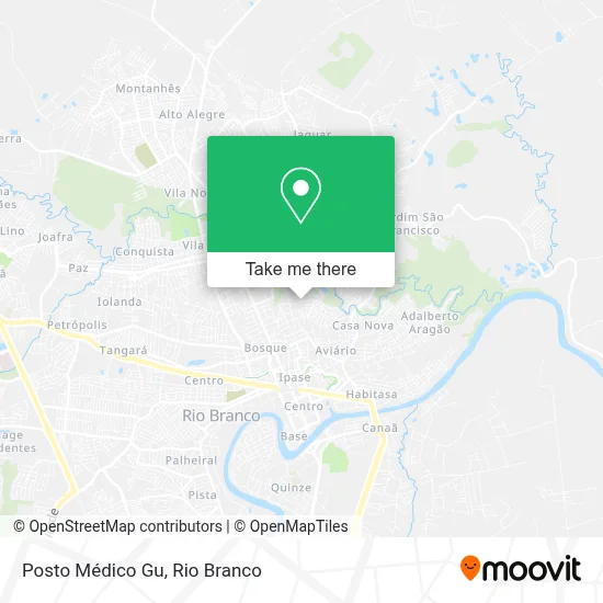 Posto Médico Gu map